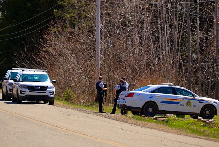 Police could be seen along Black Rock Road in Kings County in the afternoon on May 18. - Adrian Johnstone