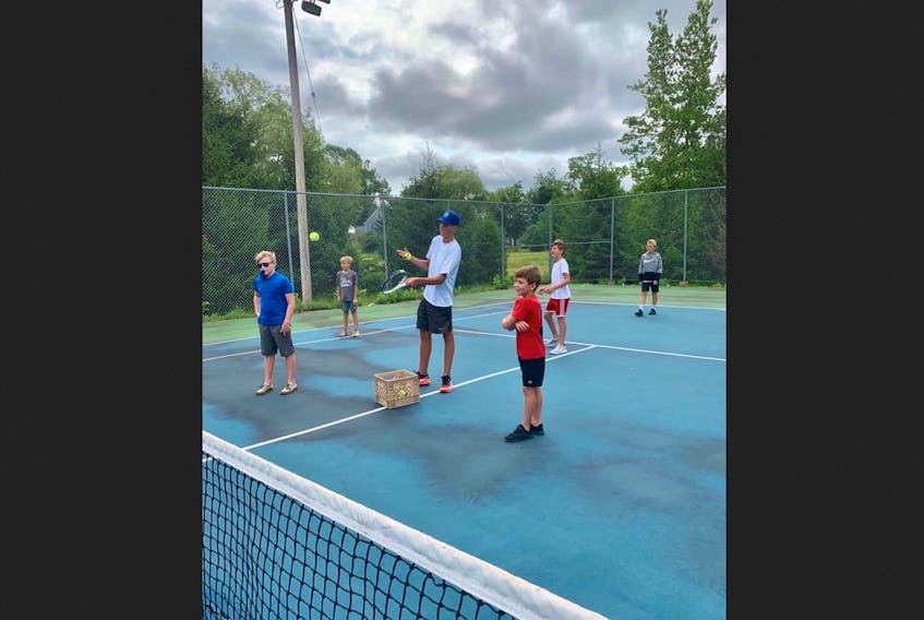 Brandon Trider is tearing it up on the tennis courts. The 16-year-old recently competed in the Atlantic Championships and is sharing his skills by coaching younger players.