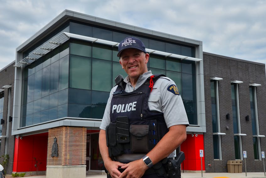 Const. Jeff Wilson of the Kings District RCMP says he enjoys giving back to his community, especially in his role as school safety resource officer.