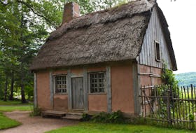 This reconstruction of a pre-deportation Acadian House beckons back to 1671.