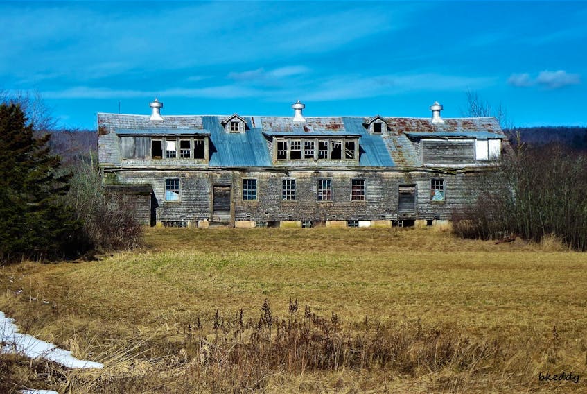 This old apple warehouse along Pleasant Valley Road, near the border for Somerset and Welsford, burned to the ground on March 16, marking the loss of an important piece of the Annapolis Valley’s built heritage. – Beverly Keddy