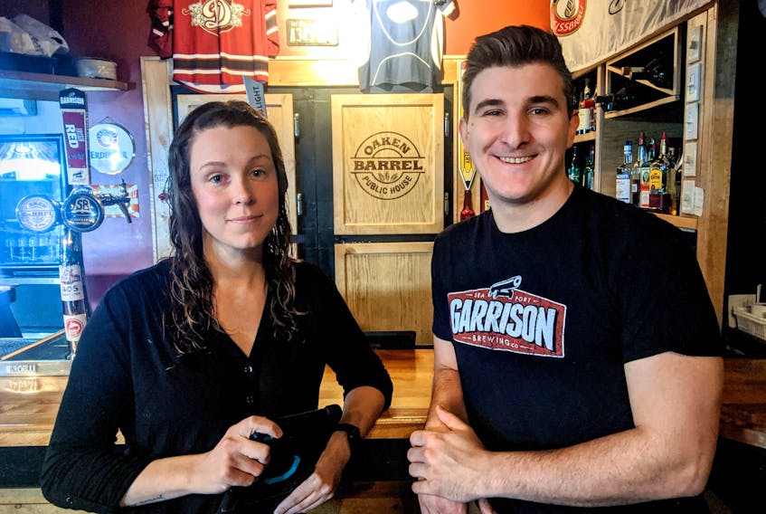 Oaken Barrel Pub owners Jennifer Delorey and Dean Mrkic are hoping that the preventative measures in place to suppress the spread of COVID-19 will ensure the financial impacts many businesses are already experiencing is not prolonged.