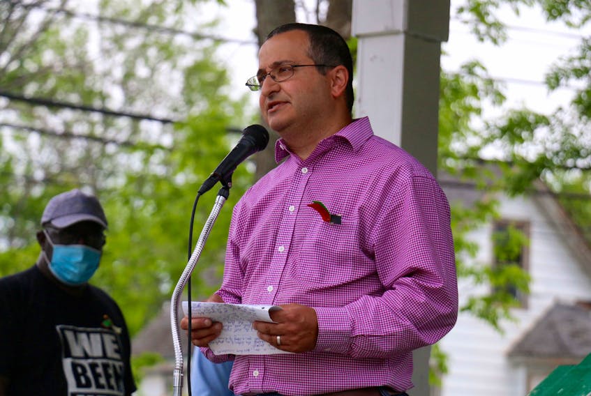 West Hants Mayor Abraham Zebian spoke on the subject of racism while attending the Black Lives Matter march in Windsor in June. He has since asked council to approve the creation of a diversity and inclusion committee.