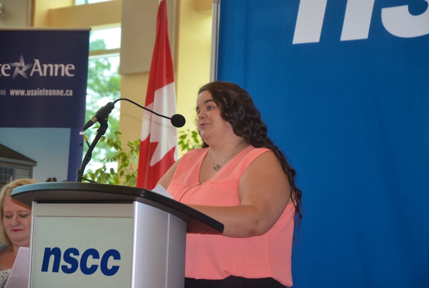 Jill Provost, a CCA from Berwick, was very optimistic about the future of continuing care in Nova Scotia, speaking about how helpful the bursary program introduced by the federal and provincial government will be.