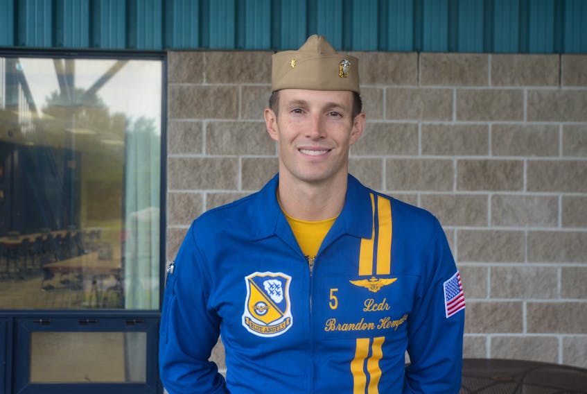 Lieutenant-Commander Brandon Hempler, lead solo flyer for the United States Navy Blue Angels, took some time to chat with Kings County News about the life of a stunt pilot.