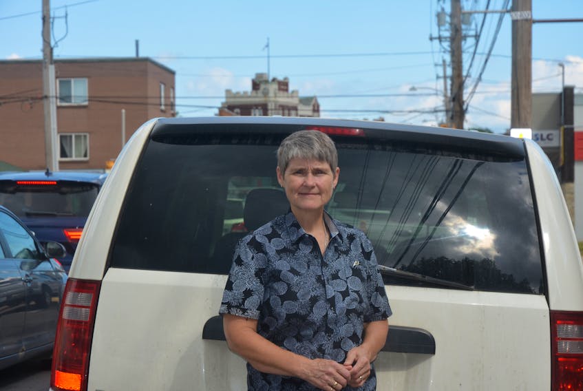 Julie Brown is the founder and sole delivery driver for She Delivers, a small-scale, driveway-to-driveway delivery business serving the Valley area and beyond.