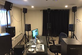 The Acadia Electroacoustic Music Studio is equipped with 18 speakers. The construction of the recently opened facility at Acadia University wrapped up in July.
CONTRIBUTED
