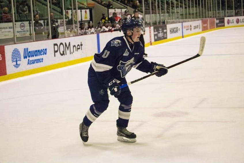 Rimouski Oceanic winger Alexis Lafreniere is second in QMJHL scoring with 87 points in 48 games.
