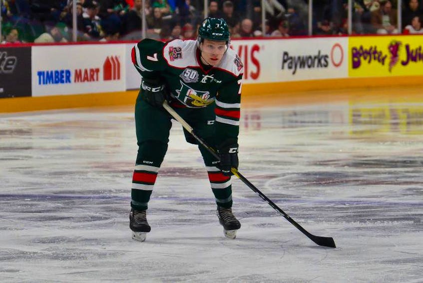 Alexis Sansfacon was acquired by the Halifax Mooseheads from the Bathurst Titan at the Jan. 6 trade deadline to add depth to the blue-line for this year’s Memorial Cup hosts.