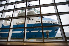 Clearwater Seafoods' factory ship the Anne Risley, named after company co-founder John Risley's mother. FILE
