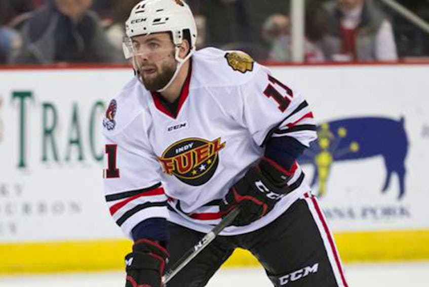 Newest Growler Anthony Cortese played for two ECHL teams last season, including the Indy Fuel. — Indy Fuel photo