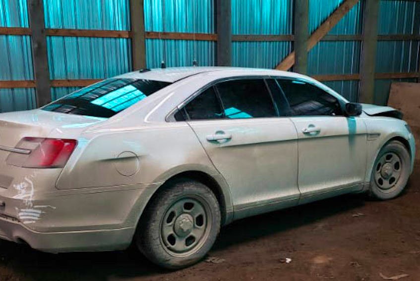 RCMP have released this photo of a car they seized this week while charging a 23-year-old man with impersonating a police officer.