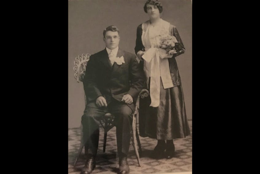 Meet Delia Leger and Josephat Lefebvre, my paternal grandparents; this is their wedding photo taken in St-Anicet Quebec – 100 years ago. I credit them for my love of weather and ability to talk about it all day long!