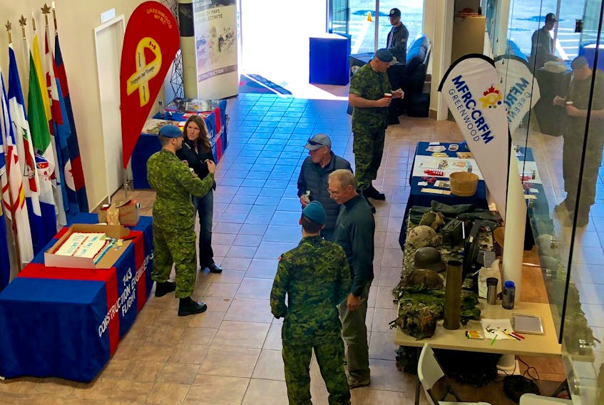 
Members of the 143 Construction Engineering Flight in Lunenburg County held an open house on Saturday, Sept. 29 at their Pine Grove headquarters to talk to the public about career opportunities with the Royal Canadian Air Force Reserve. - Dan Hennessey
