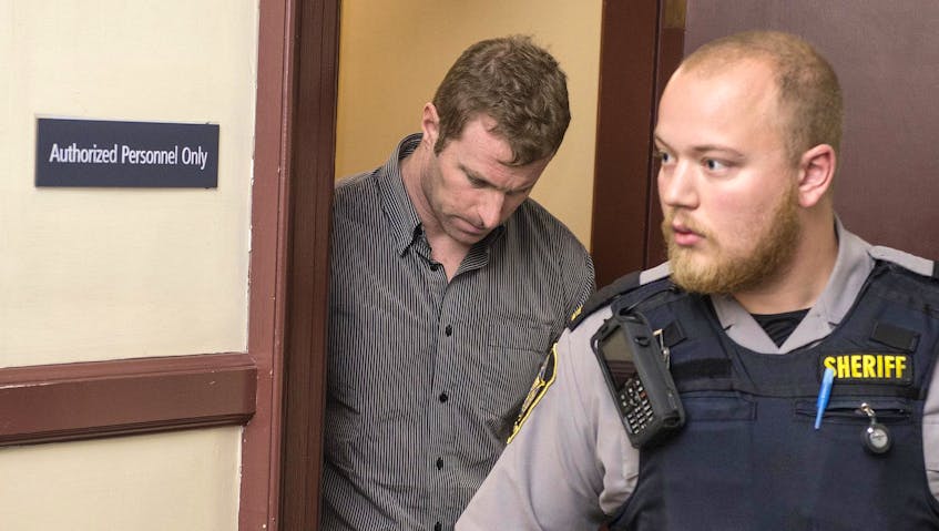 
Matthew Albert Percy, who is charged with raping four women in Halifax, is shown at provincial court Oct. 12. - Ryan Taplin
