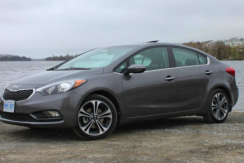 
Kia Forte owners report a good blend of feature content, strong driving dynamics and a solid, well-built feel. Pictured is a 2014 Kia Forte. - Todd Gillis
