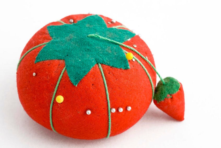 
Surprisingly, there is a story behind why a tomato-shaped pincushion with a strawberry attached came to be. (123RF)
