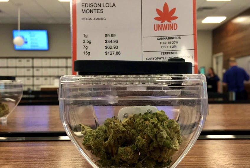 
A sample of one of the marijuana varieties available at the NSLC. - Ian Fairclough
