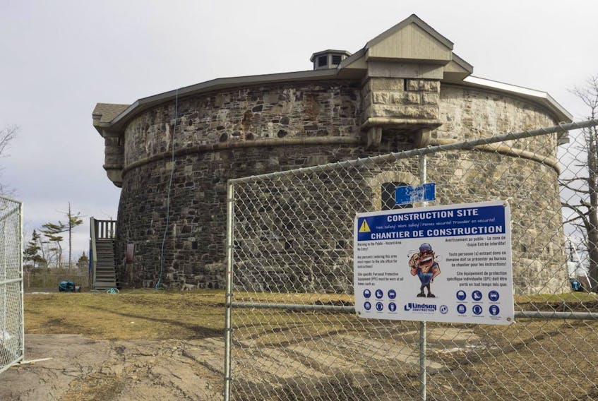 
The Prince of Wales Tower in Point Pleasant Park underwent restoration work in 2016. - Chronicle Herald file
