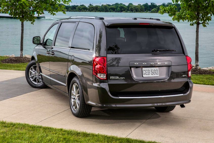 
Interest in the Dodge Grand Caravan from the used marketplace is growing, especially from those looking for a low-cost, spacious, easy-to-run, easy-to-repair, fuel-efficient ride. A not-so-used 2015 Dodge Grand Caravan is shown here.- FCA
