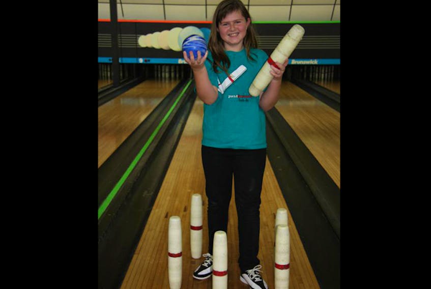 
Tatum Lohnes recently competed at an International Candlepin Bowling Association-sponsored event in New Hampshire. - Contributed
