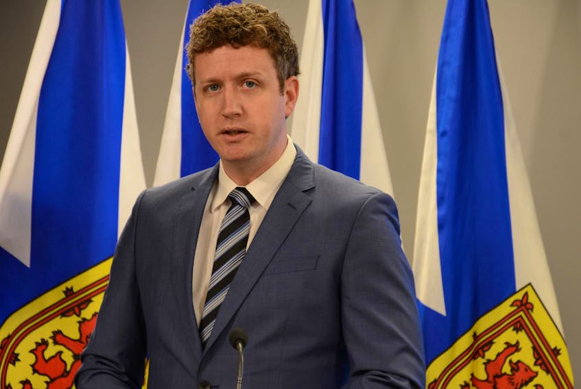 
Iain Rankin, the provincial Lands and Forestry minister, explains his department’s response Monday to an independent review of forestry practices that was delivered in August. - FRANCIS CAMPBELL
