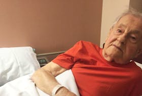
Second World War veteran David Vaughan says he’s disappointed that his wife of 70 years is not allowed to live with him at Camp Hill Veterans Memorial Hospital in Halifax. - Andrew Rankin
