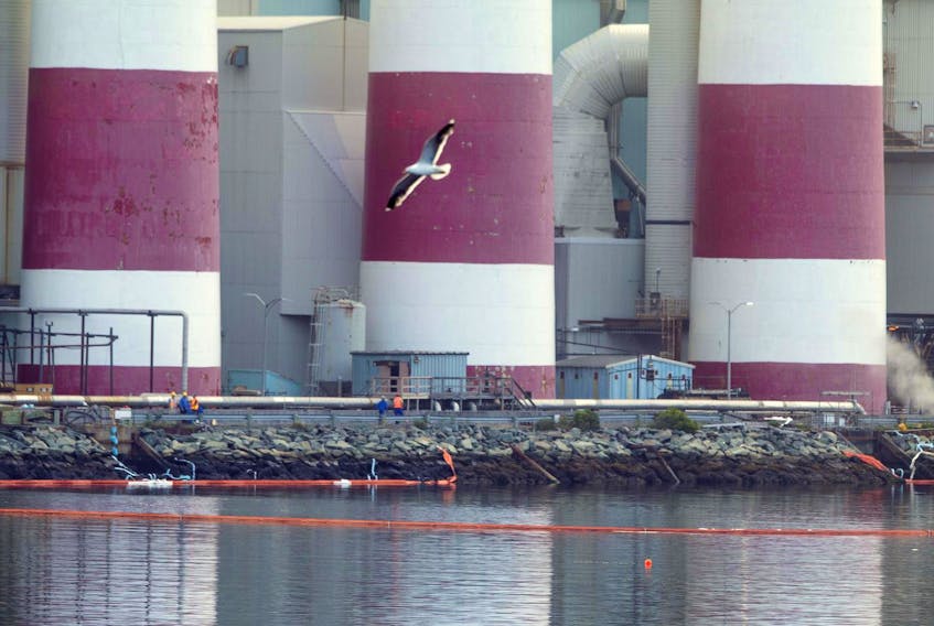  Nova Scotia power says that a corroded pipe caused an oil spill in August.