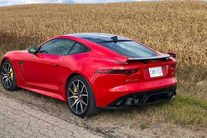 
Richard Russell’s favourite ride of 2018 was the 2019 Jaguar F-Type SVR. - Richard Russell 
