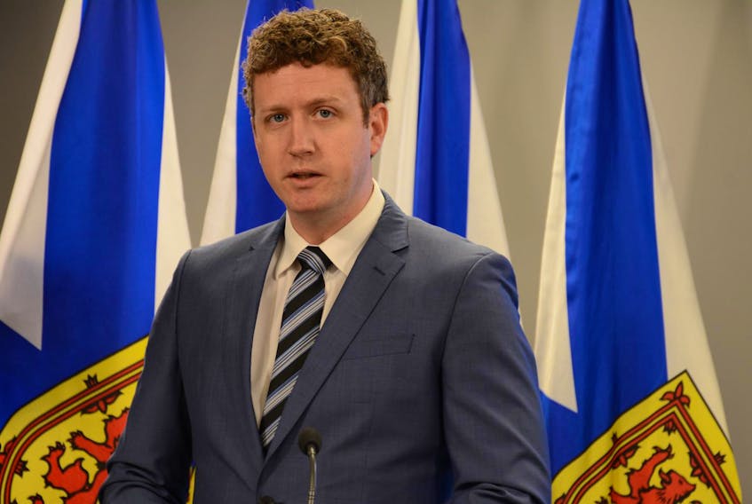 
Lands and Forestry Minister Iain Rankin explains his department’s response earlier this month to an independent review of forestry practices that was delivered in August. - Francis Campbell
