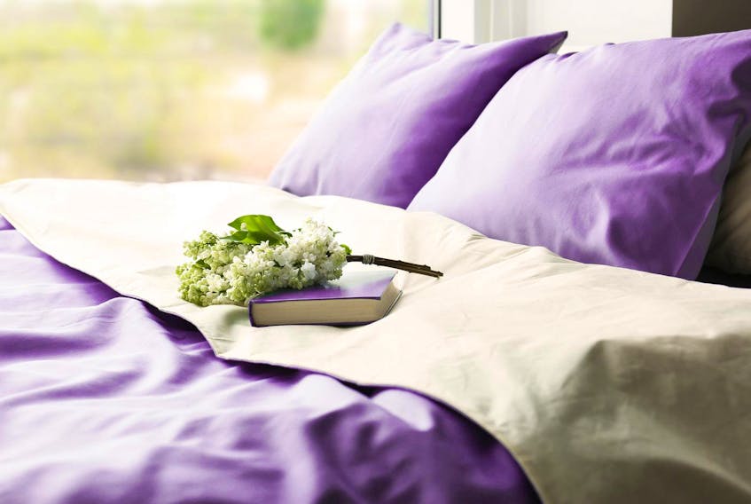 
Purple is hot right now and turning up in unexpected places in many homes. -123RF

