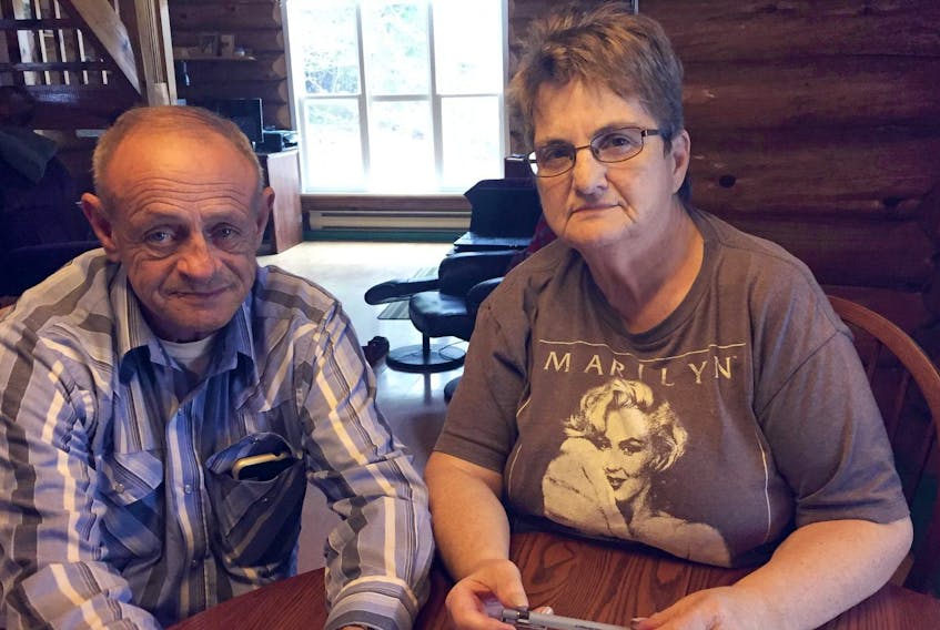 
Paul Faulkenham and his partner Bernice Carr say a $300 payday loan forced them into a debt cycle that nearly cost them their home. - Andrew Rankin
