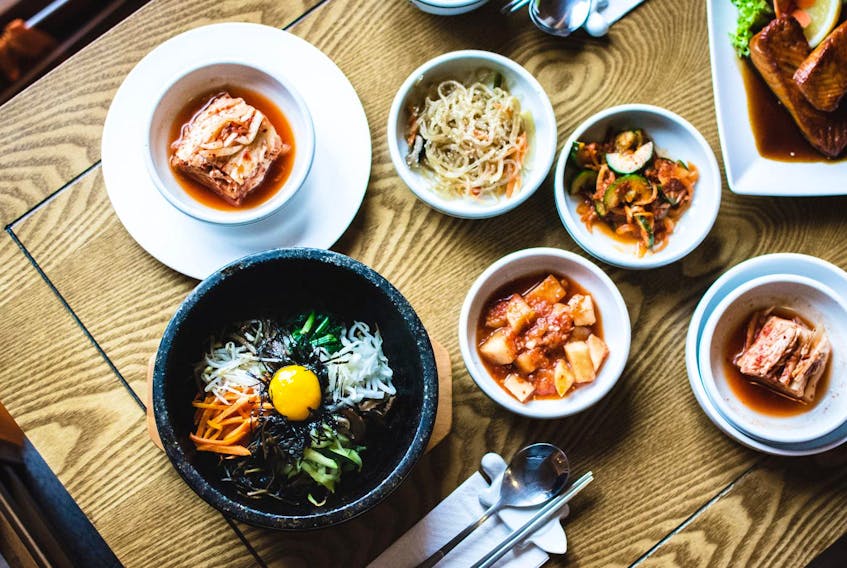 
For a taste of Korean, try the bibimbap, an all in one rice bowl. - Jakob Kapusnak
