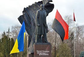 
Stepan Bandera monument in Ternopil. - Mykola Vasylechko via Wikipedia

