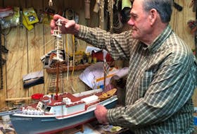 
Watson Knickle is an award-winning model ship builder. - John DeMont

