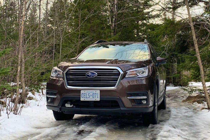 Stop #2 on Lisa’s high-points-of-Halifax outing in the 2019 Subaru Ascent, Blue Mountain Birch Cove Lakes Wilderness Area, is an urban wilderness that, once developed with a trail system, will claim the title of largest urban park in North America.