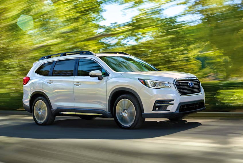 
The 2019 Subaru Ascent is powered by a turbocharged, 2.5-litre, horizontally-opposed, four-cylinder engine capable of up to 260 horsepower and 277 lb.-ft. of torque. (Subaru)
