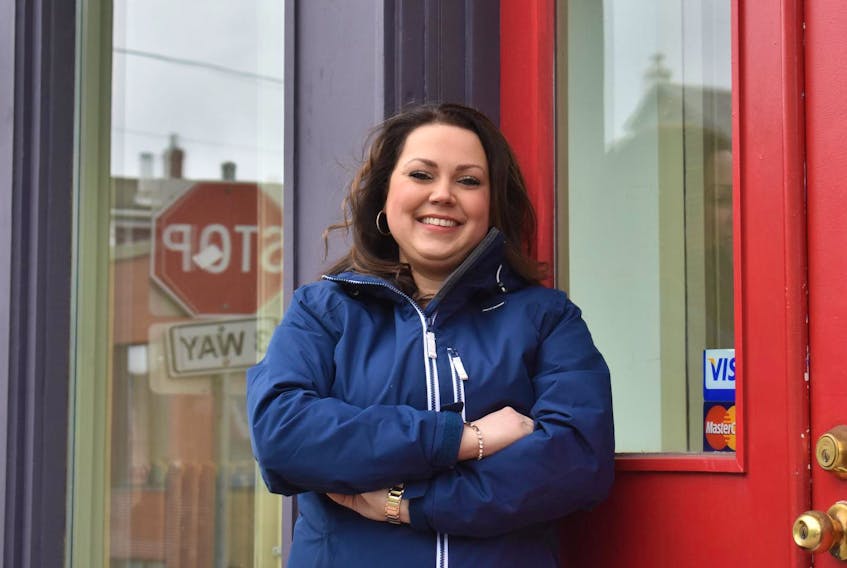 
Lunenburg native Melissa Shaw is moving her business, Sweet Treasures Confectionary, to a new location on Montague Street. Shaw has worked at the ice cream shop since she was a teenager. (Josh Healey)
