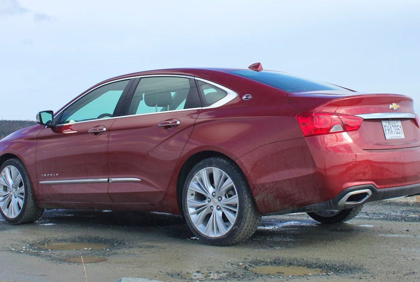
General Motors is stopping production of its Chevrolet Impala sedan (2014 LTZ trim pictured).
