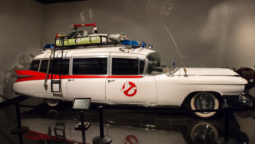 
Who are you going to call if your house is haunted? The 1959 Cadillac Miller-Meteor Ecto-1 ambulance from the movie Ghostbusters, of course. - Mark Mauno
