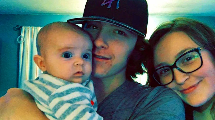 
Joneil Hanna and Madeleine Christie are shown with their daughter Harper in a recent photo. - Jenn Hanna
