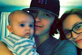 
Joneil Hanna and Madeleine Christie are shown with their daughter Harper in a recent photo. - Jenn Hanna
