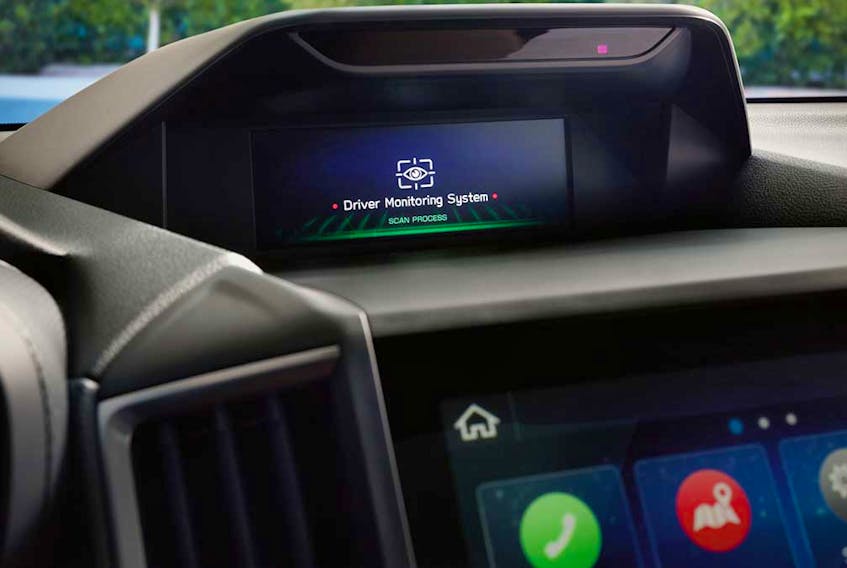 
Subaru’s innovative DriverFocus system intends to mitigate driver distraction, and builds on other advanced safety features available to shoppers. - Joe Carlson
