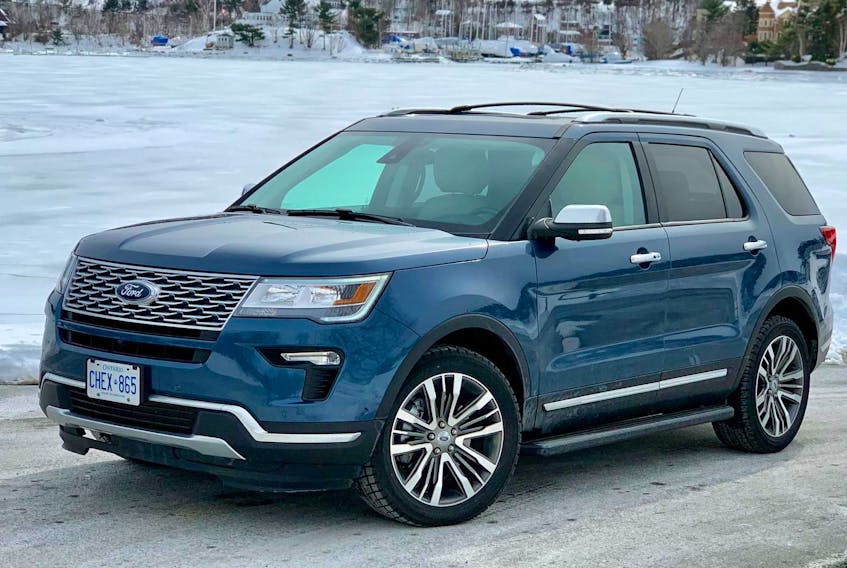 
The 2019 Ford Explorer is powered by a 3.5-litre EcoBoost V6 engine. - Garry Sowerby
