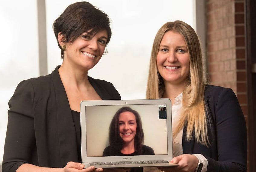 RIDDL, a finalist for the New Brunswick Innovation Foundation’s Breakthru competition, is the brainchild of Jenelle Sobey, Vanessa Paesani, and Jess Peters.