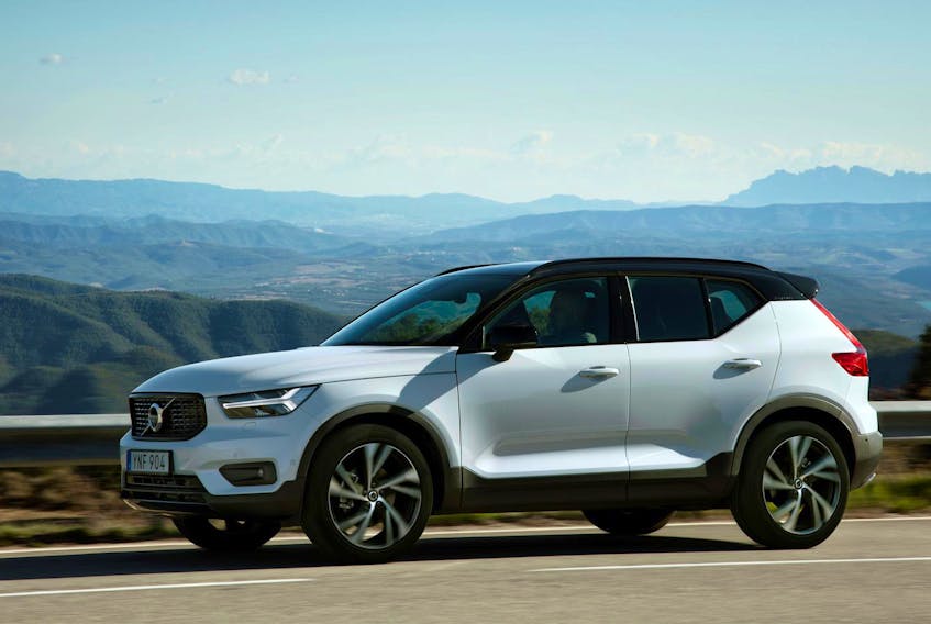 
The 2019 Volvo XC40 is powered by a two-litre, four-cylinder, turbocharged engine capable of up to 250 horsepower. - Volvo
