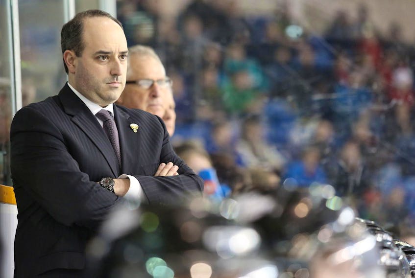 
The Cape Breton Screaming Eagles fired head coach and general manager Marc-Andre Dumont on Tuesday. (FILE)
