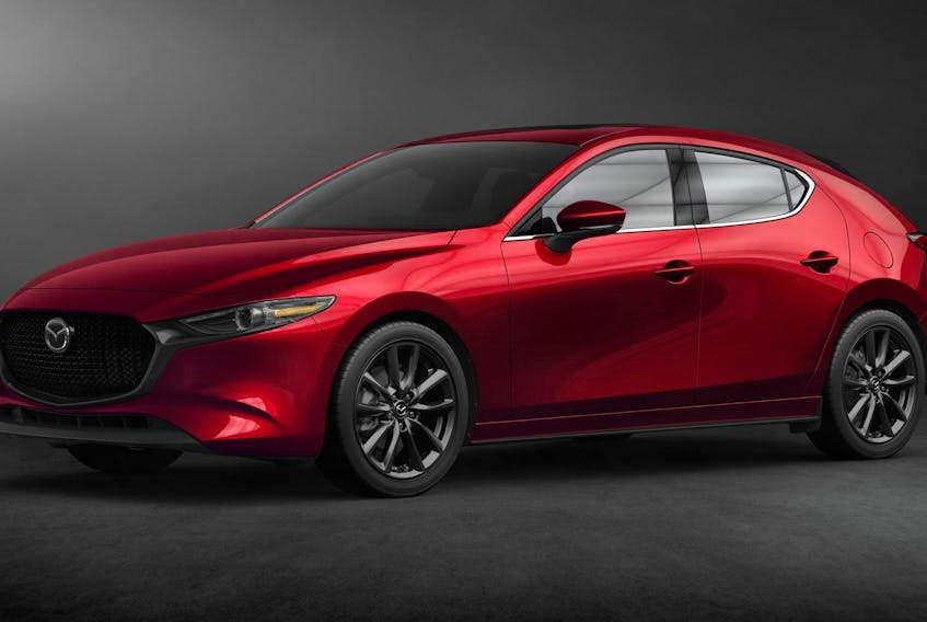 
For the first time ever, Mazda’s i-ACTIV all-wheel drive system is available on the Mazda3. - Mazda 
