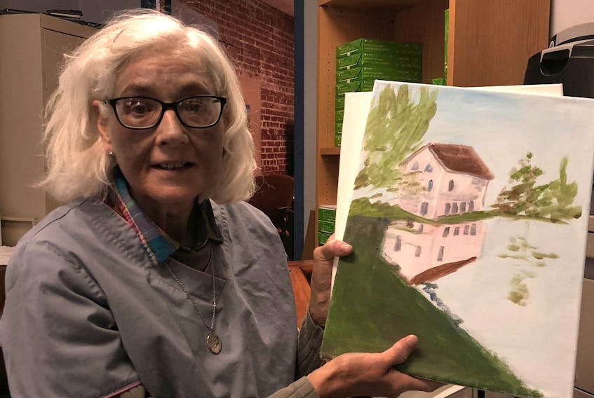 
Painting has become an important part of Jane Landry’s recovery.
