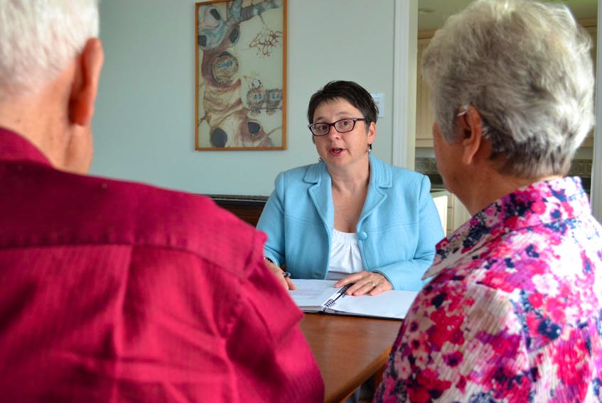 
Marie-Claire Chartrand is a social worker and elder mediator who started Greywave Senior Care Consulting in 2017. Her clients are adult children whose aging parents may need help, from in-home care to finding a long-term care home.
